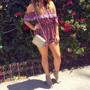 En Creme - Off shoulder Romper